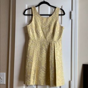 Dolce Vita Gold / Yellow Brocade dress